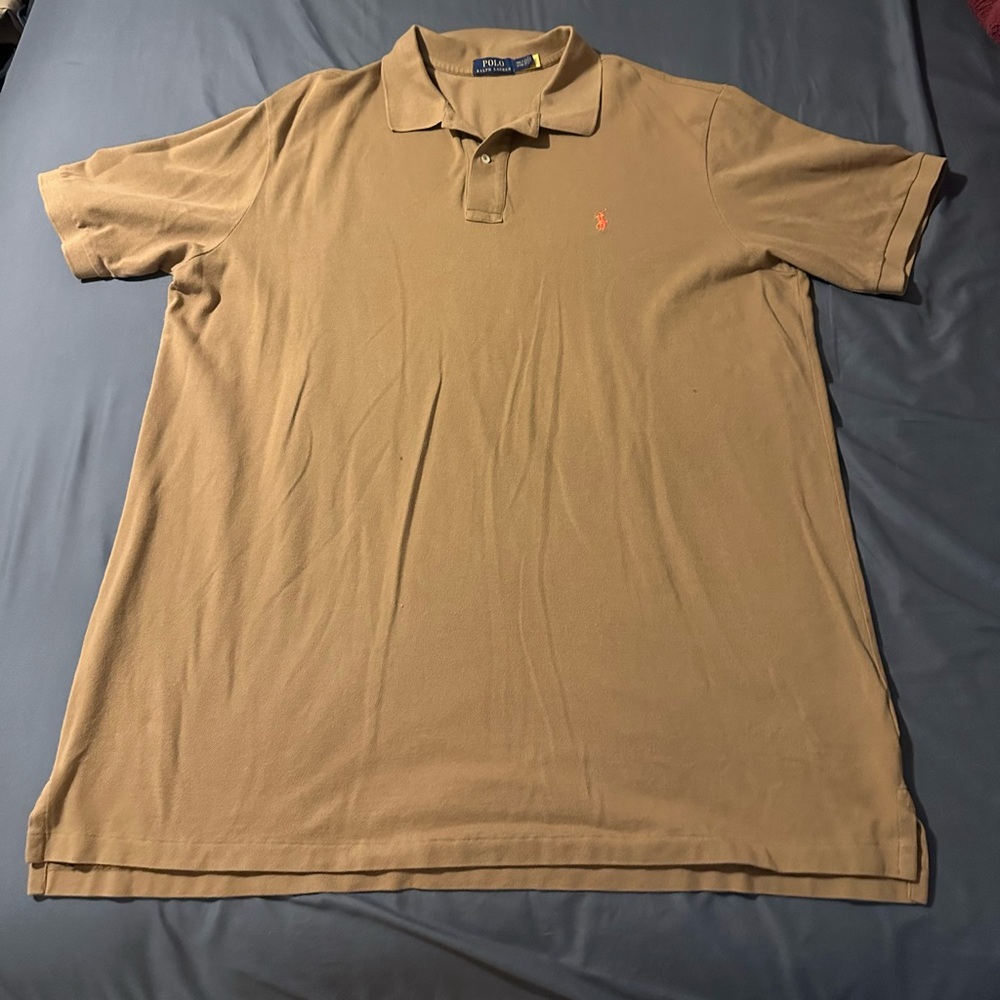 Polo Ralph Lauren Men's Tan Polo Shirt